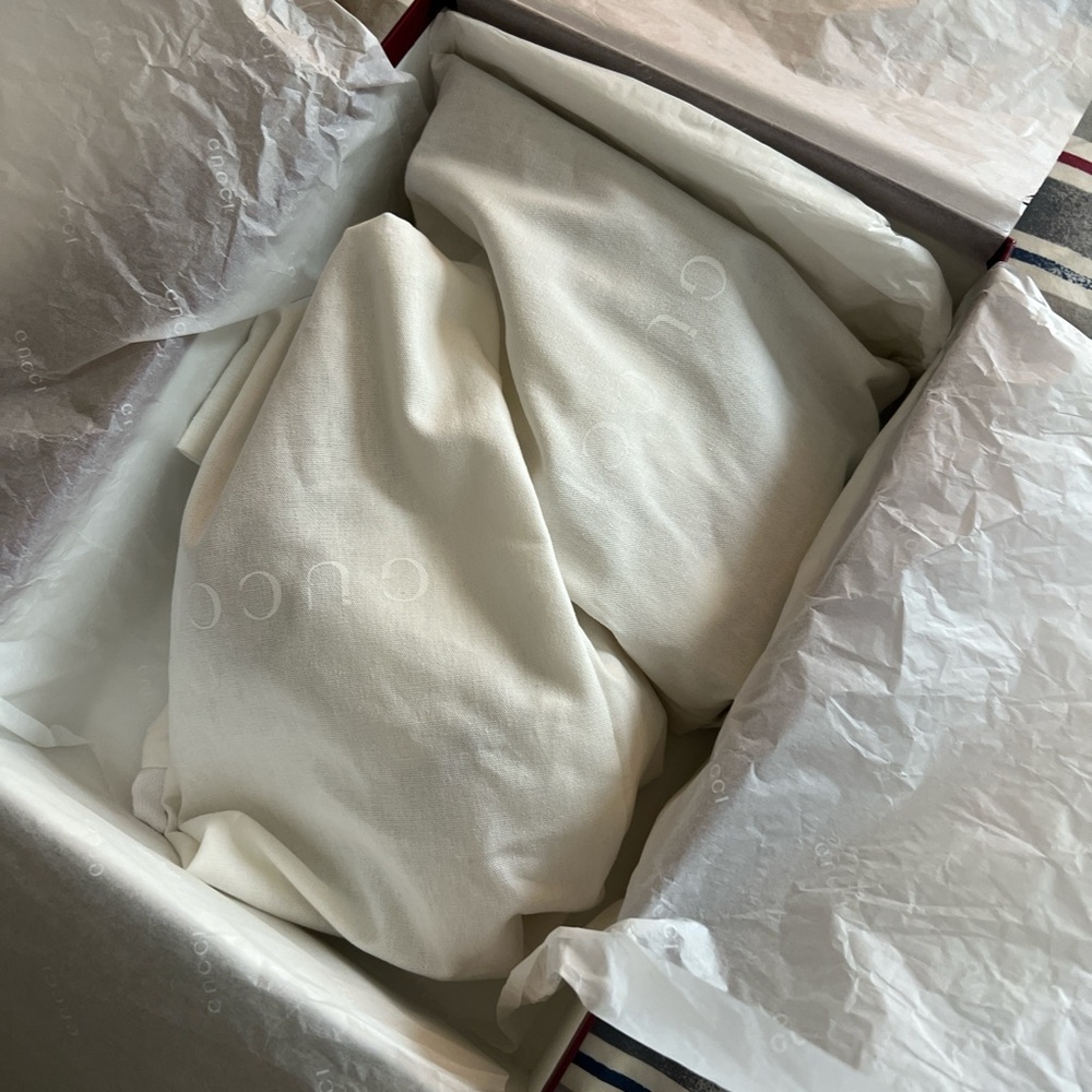 BNIB Gucci Burgundy Lucite Wedge - Picture 5 of 9